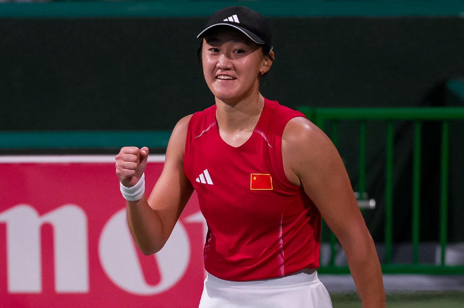 🇨🇳武汉WTA1000公布外卡
女单
🇨🇳王曦雨 、🇨🇳郭涵煜、🇸🇰波汉科娃、🇺🇦雅斯特雷姆斯卡

女双
🇨🇳王曦雨/🇨🇳蒋欣玗

外卡给到了刚刚参加亚运会#亚运会# 的王曦雨 蒋欣玗 郭涵煜

#2026武汉网球公开赛# ​
