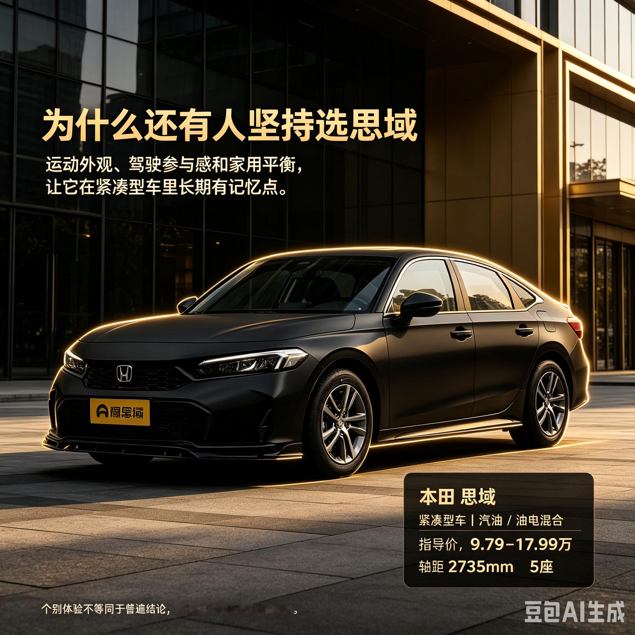 为什么还有人坚持选思域？