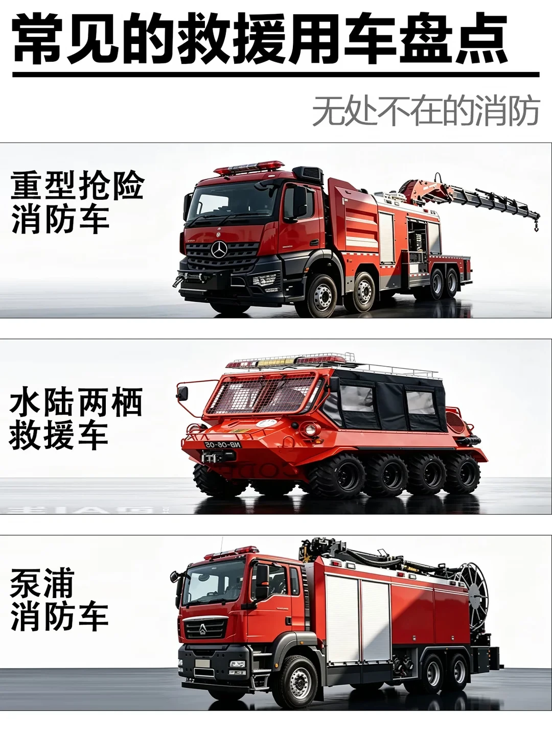 常见的救援用车盘点
