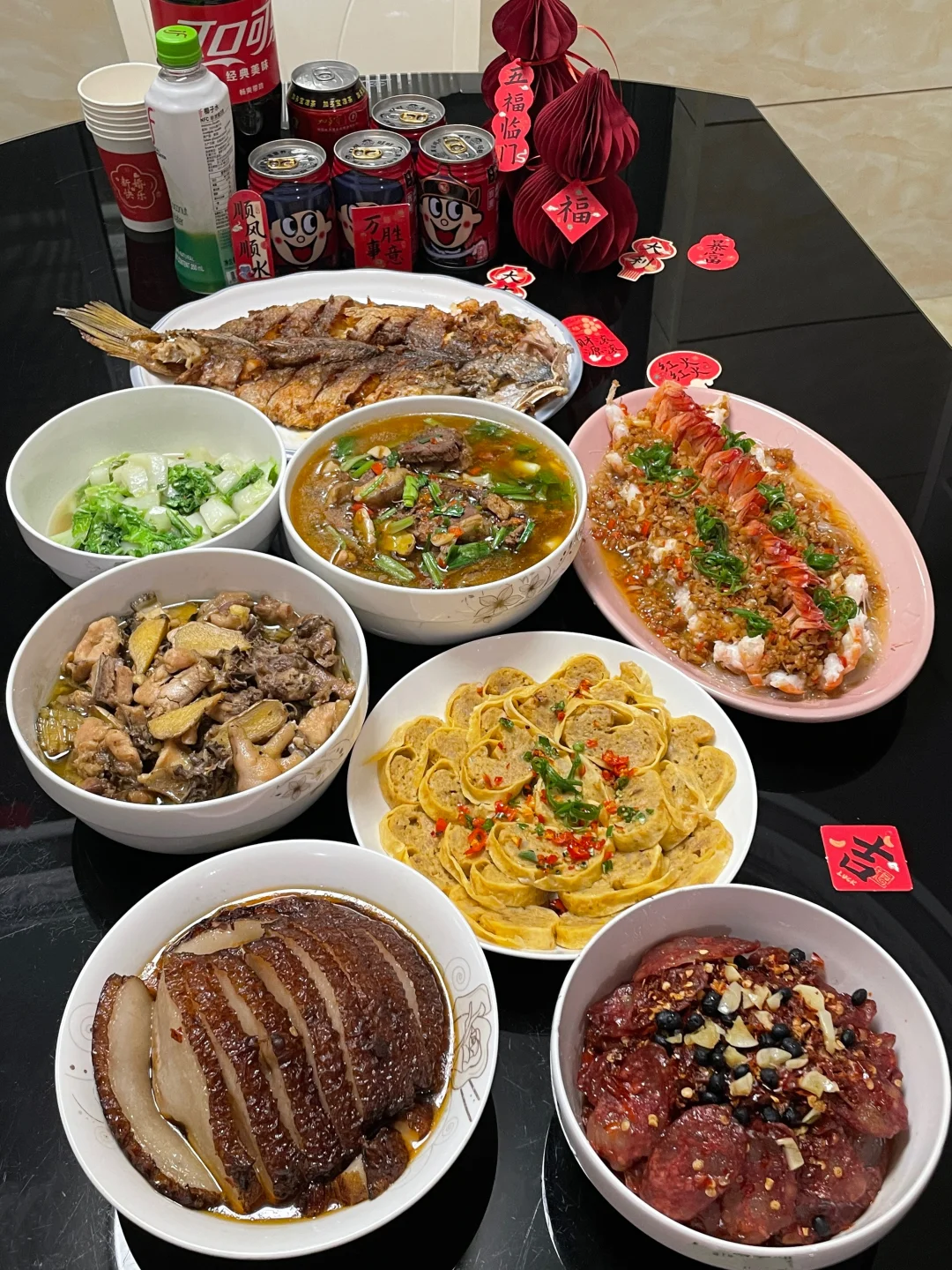 🧨湖南人过年团圆饭分享～