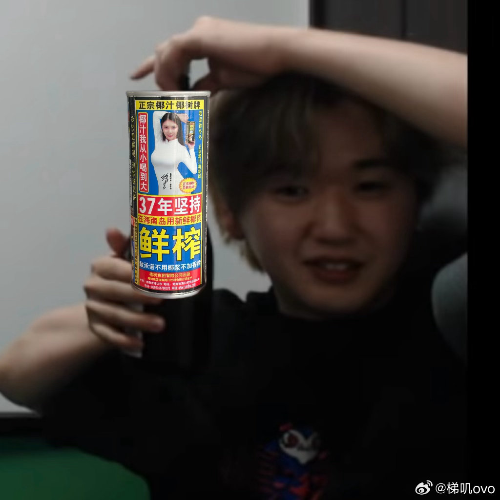 可以去代言椰树 ​​​