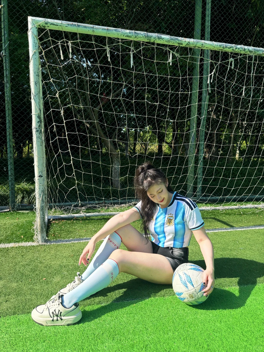 世界杯穿搭，38岁的足球宝贝见过吗⚽️🇦🇷