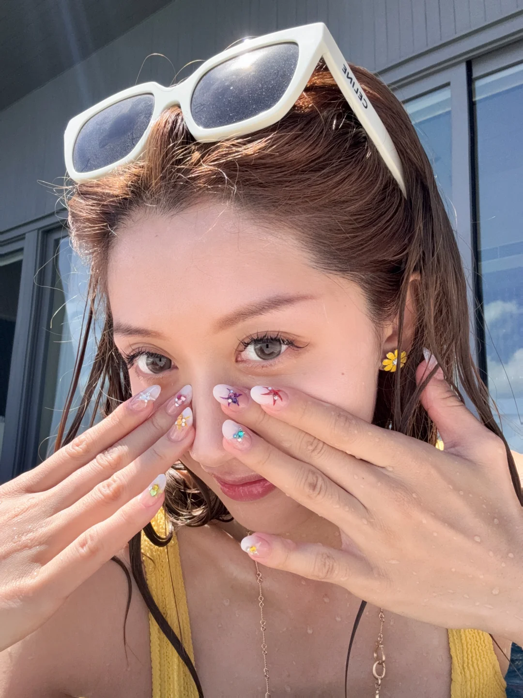 🐚 ⭒˚ 🐋 𓇼 𓂂𓈒𓏸 海岛美甲💅