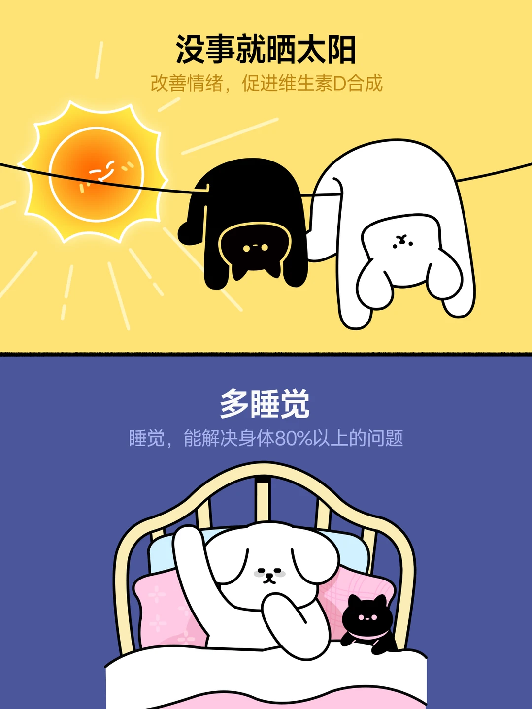 建议：学会像🐱猫咪一样生活