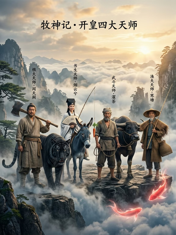 牧神记·开皇四大天师
