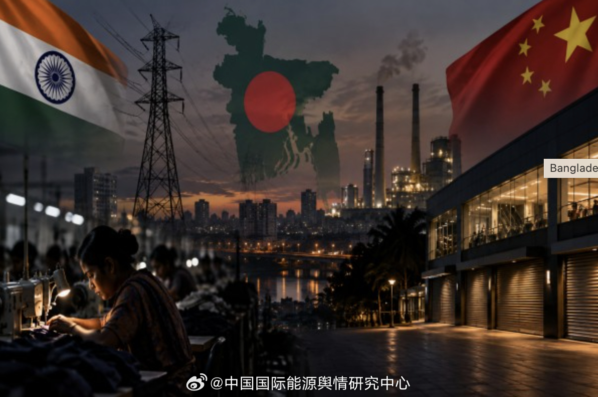 【天然气短缺加剧孟加拉国电力危机】孟加拉国电力危机持续加剧，天然气短缺成为主要瓶颈。该国装机容量约2.9万兆瓦，但137座电厂中有62座发电受影响，20座停运，部分时段限电超过3700兆瓦。目前约43%的电力来自燃气电厂，而国内天然气产量持续下降，液化天然气进口占比已从2020财年的7.3%升至2025财年 ​