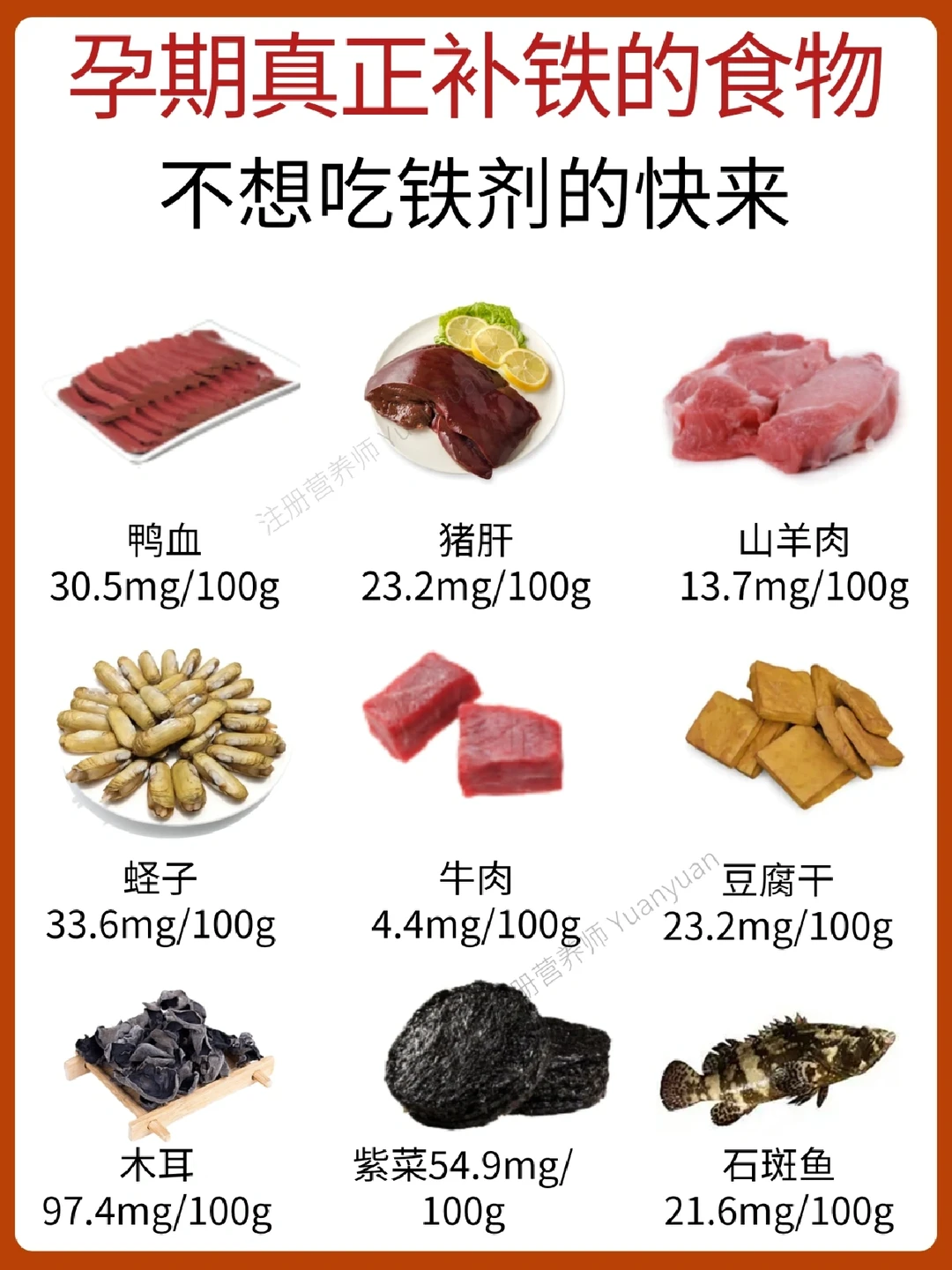 孕期补铁攻略！孕妇到底怎么补铁