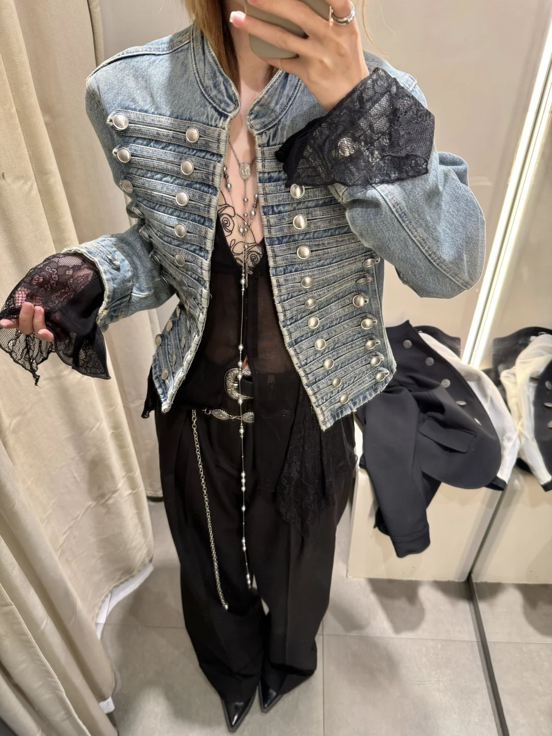 zara你Ann还是Dior？拿破仑蕾丝上衣合集