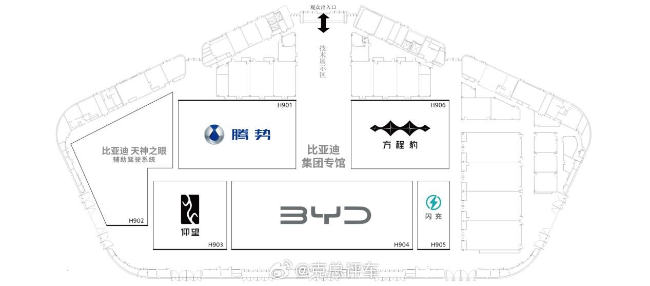 克总说KeTalk

科技有温度，生活有色彩，比亚迪全品牌矩阵整装登陆2026成都国际车展。

王朝、海洋、方程豹、腾势、仰望齐聚9号馆，几乎把比亚迪全部产品阵容搬上展台。本次车展两大核心看点，大汉EV正式开启预售，这台D级旗舰轿车，1008km续航、闪充、百万级智能底盘、天神之眼B加上雅奢座舱，瞄准实 ​