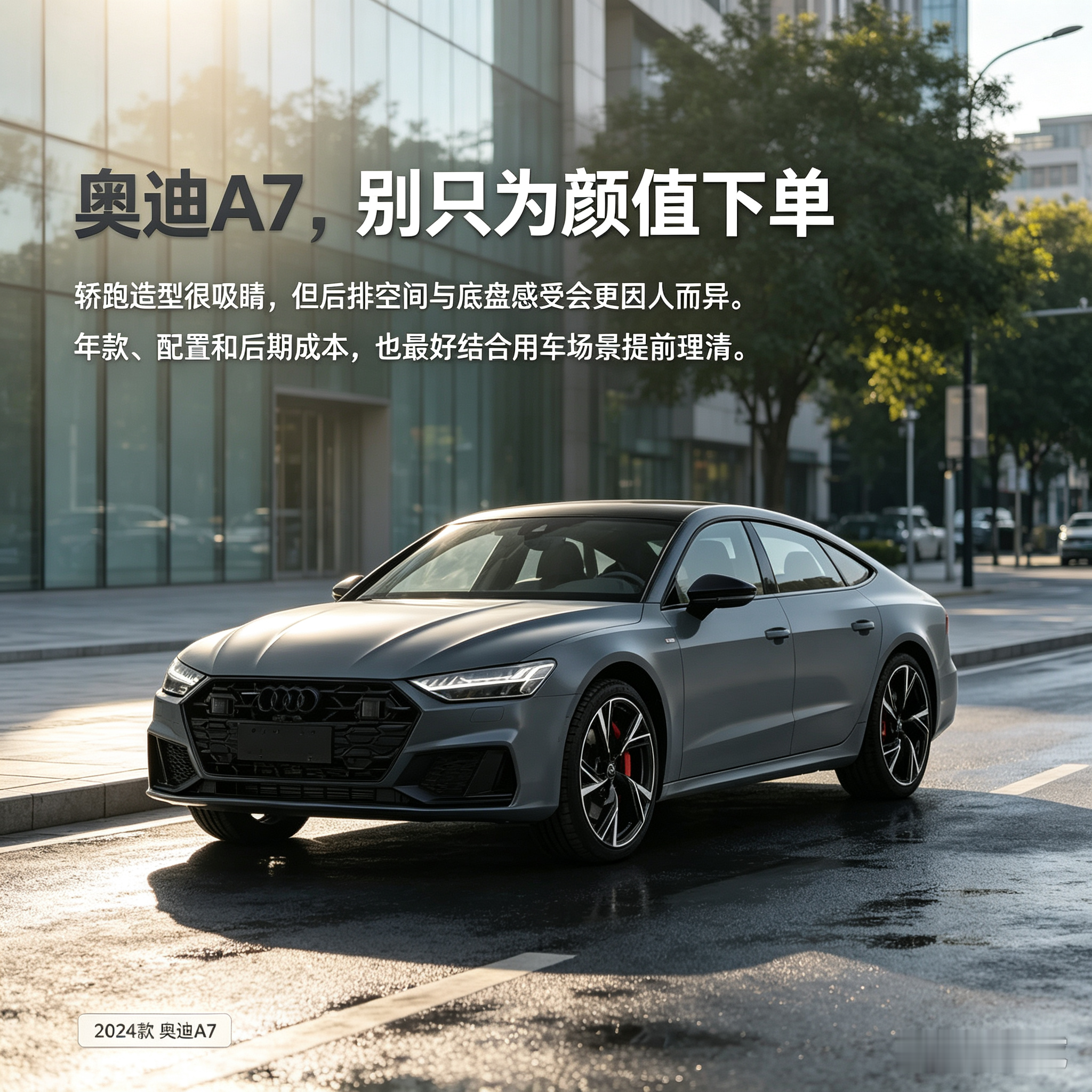 奥迪A7，颜值之外更要试空间