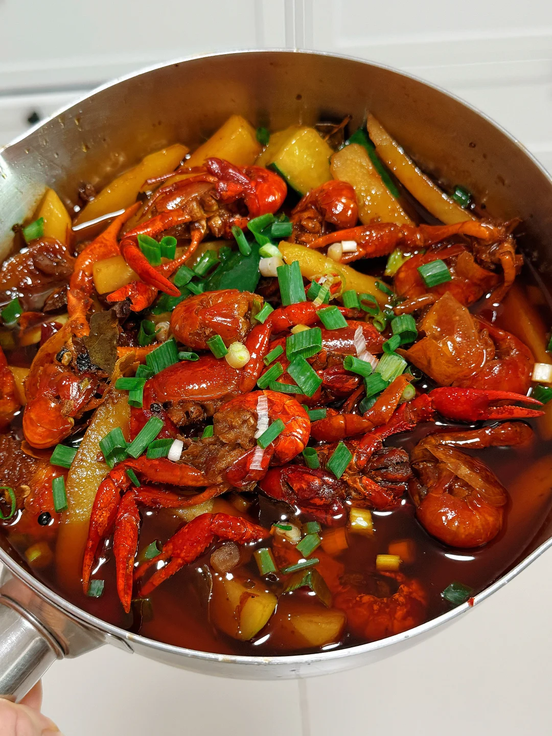 谁懂啊？油焖小龙虾吃一次爱一次！🦐🦐🦐