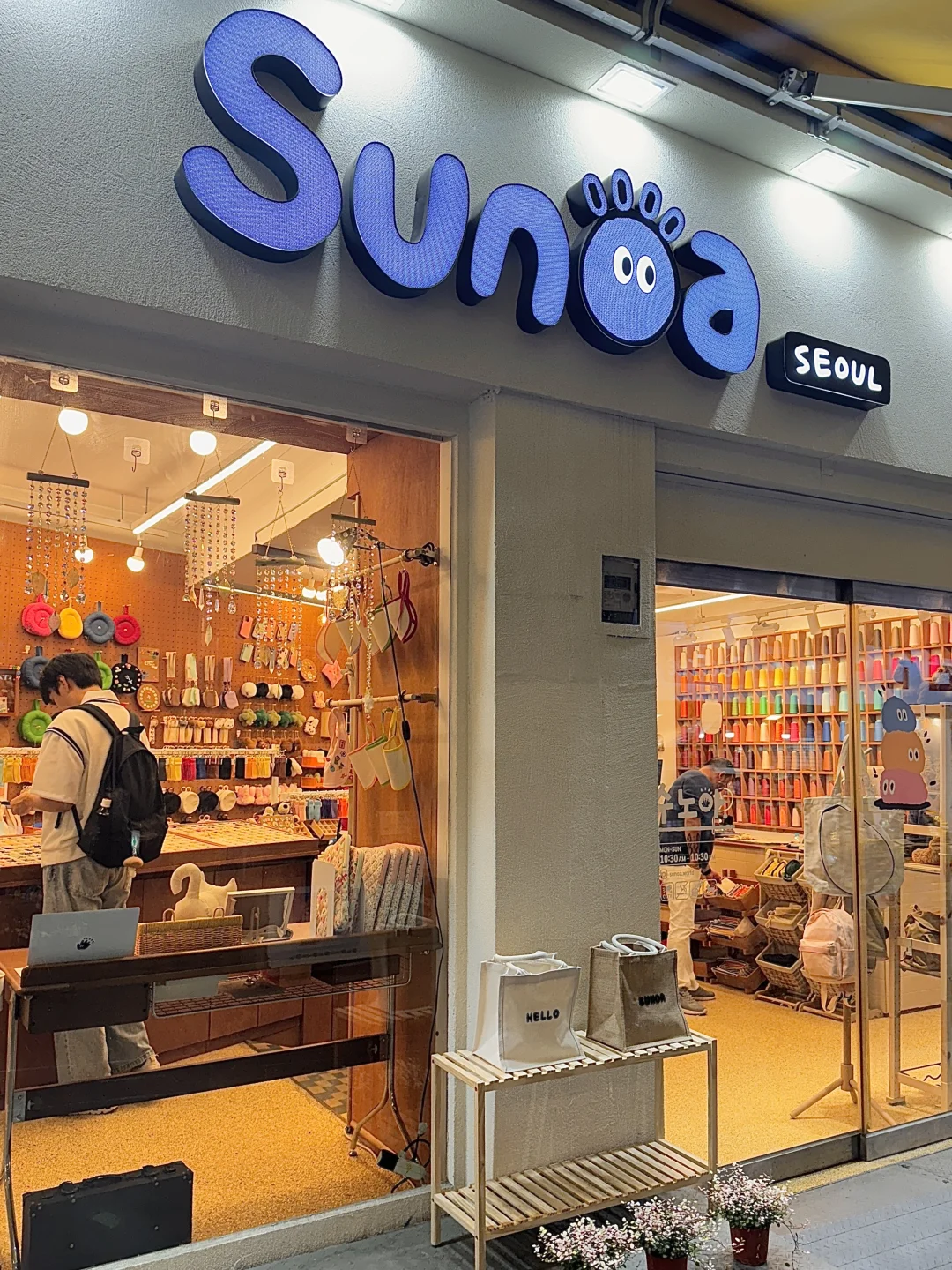 明洞SUNOA！百元DIY刺绣天堂，少女心炸裂💥