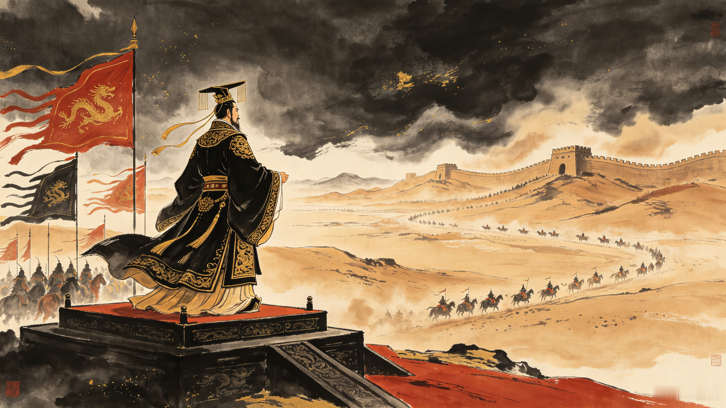 中华历史人物专题·第六章：汉武帝刘彻，开疆拓土铸就大汉天声
 
汉景帝留下充盈的国库、稳固的中央政权，公元前141年，十六岁的刘彻登基，这便是汉武帝。他的一生，彻底改写汉朝的气质：从汉初