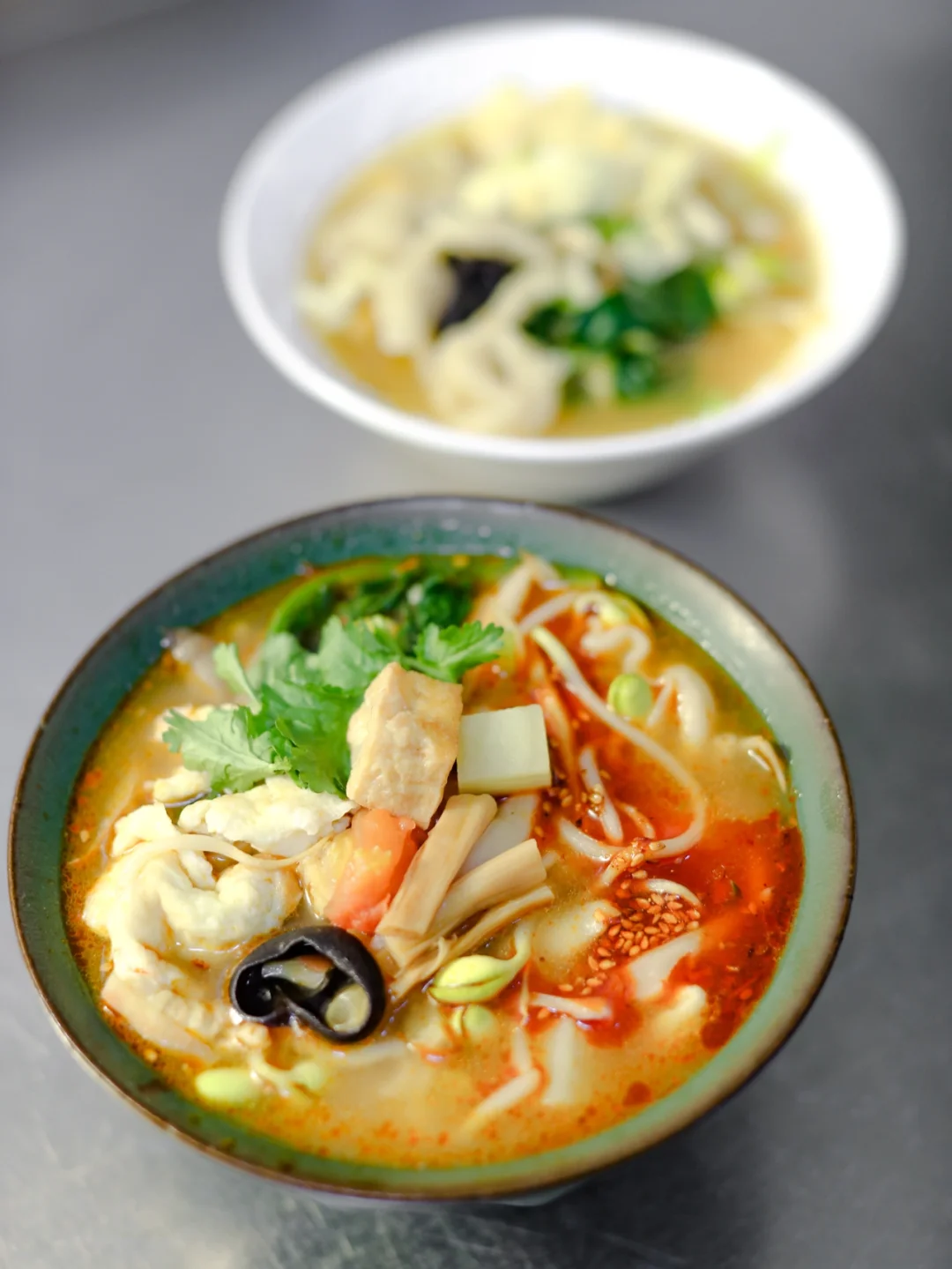 坚持做100种面不重样（16）炝锅剪刀面