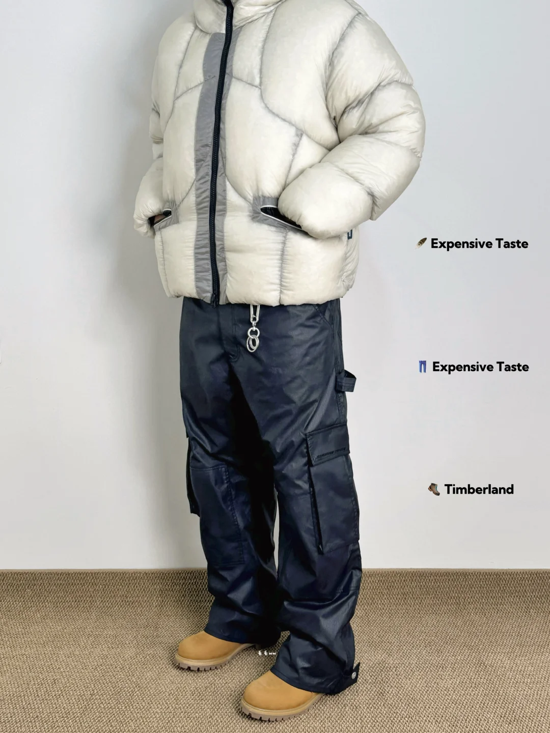 冬季羽绒服｜工装裤穿搭