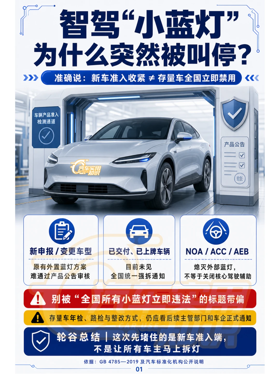 智驾小蓝灯为何被全面叫停？