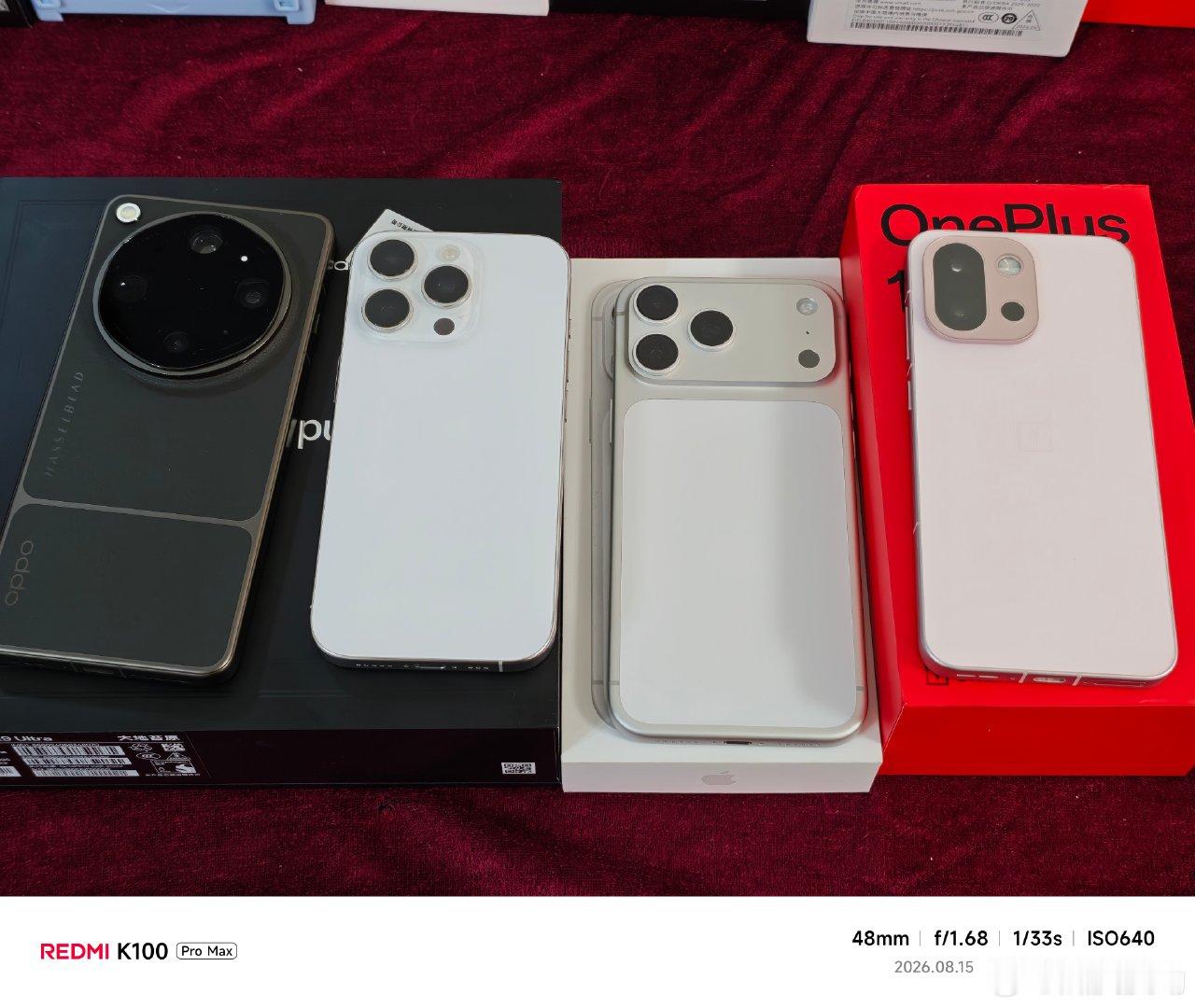 新到几个机子 ​ ​OPPO find x9ultra黑色16+512...