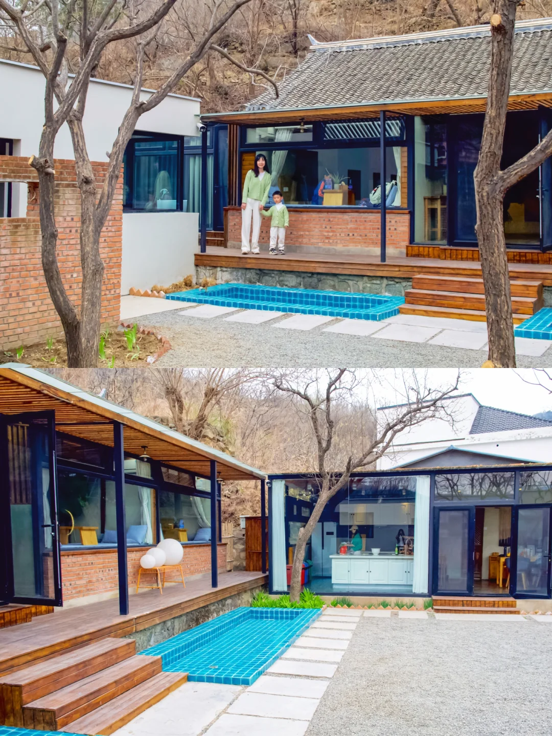 京郊私汤民宿♨️独立小院🉑烧烤🉑徒步✅团建