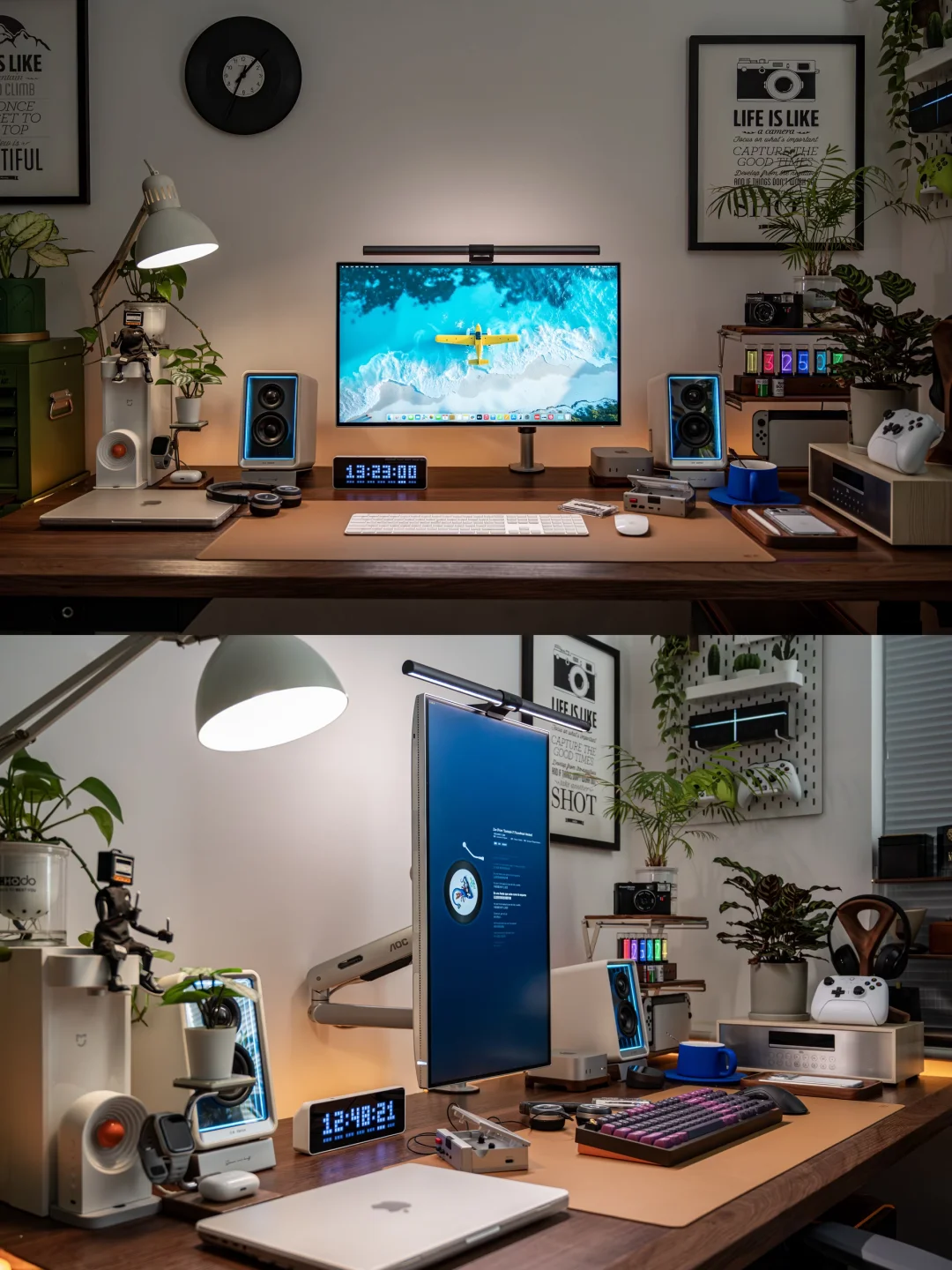 立柱显示器支架让我的书桌即好看又好用