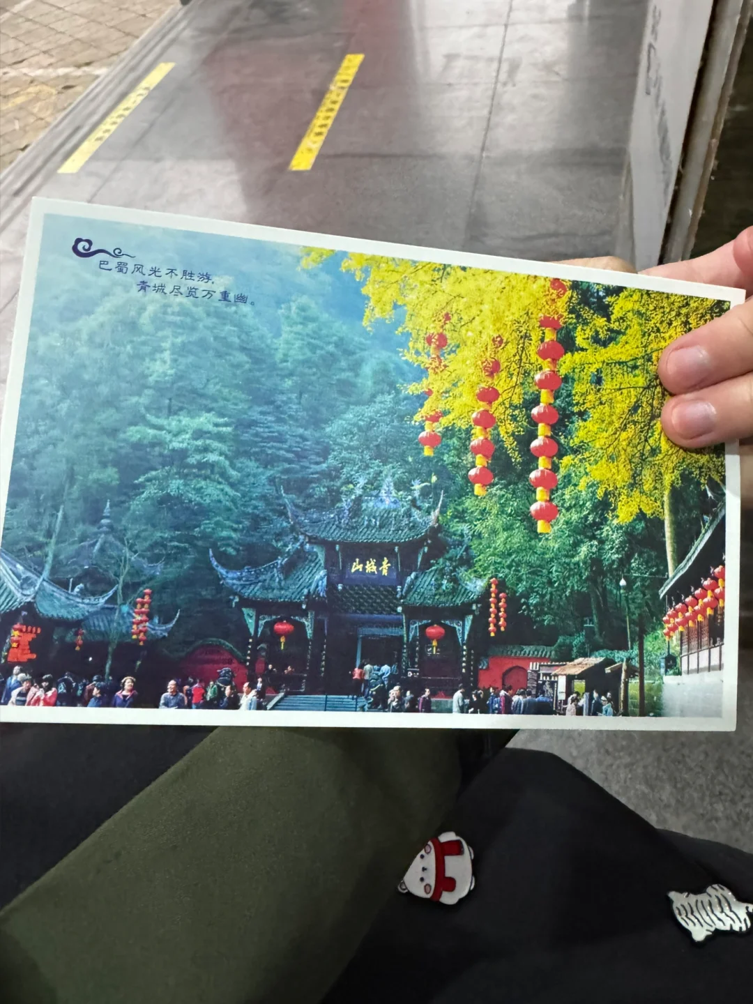 青城山-都江堰寄明信片看