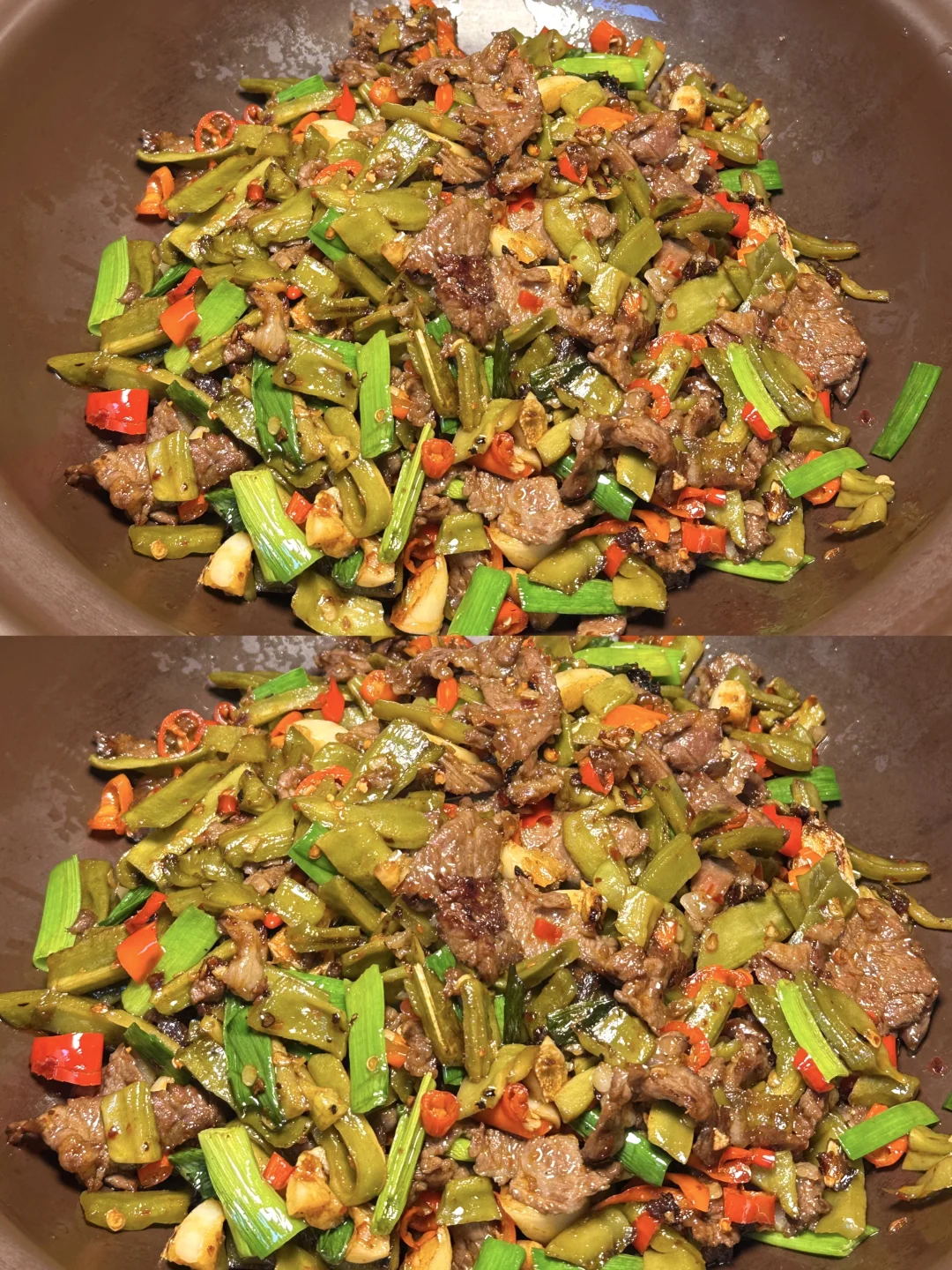 贡菜炒牛肉 谁懂 🤤嘎吱脆真的好爱！