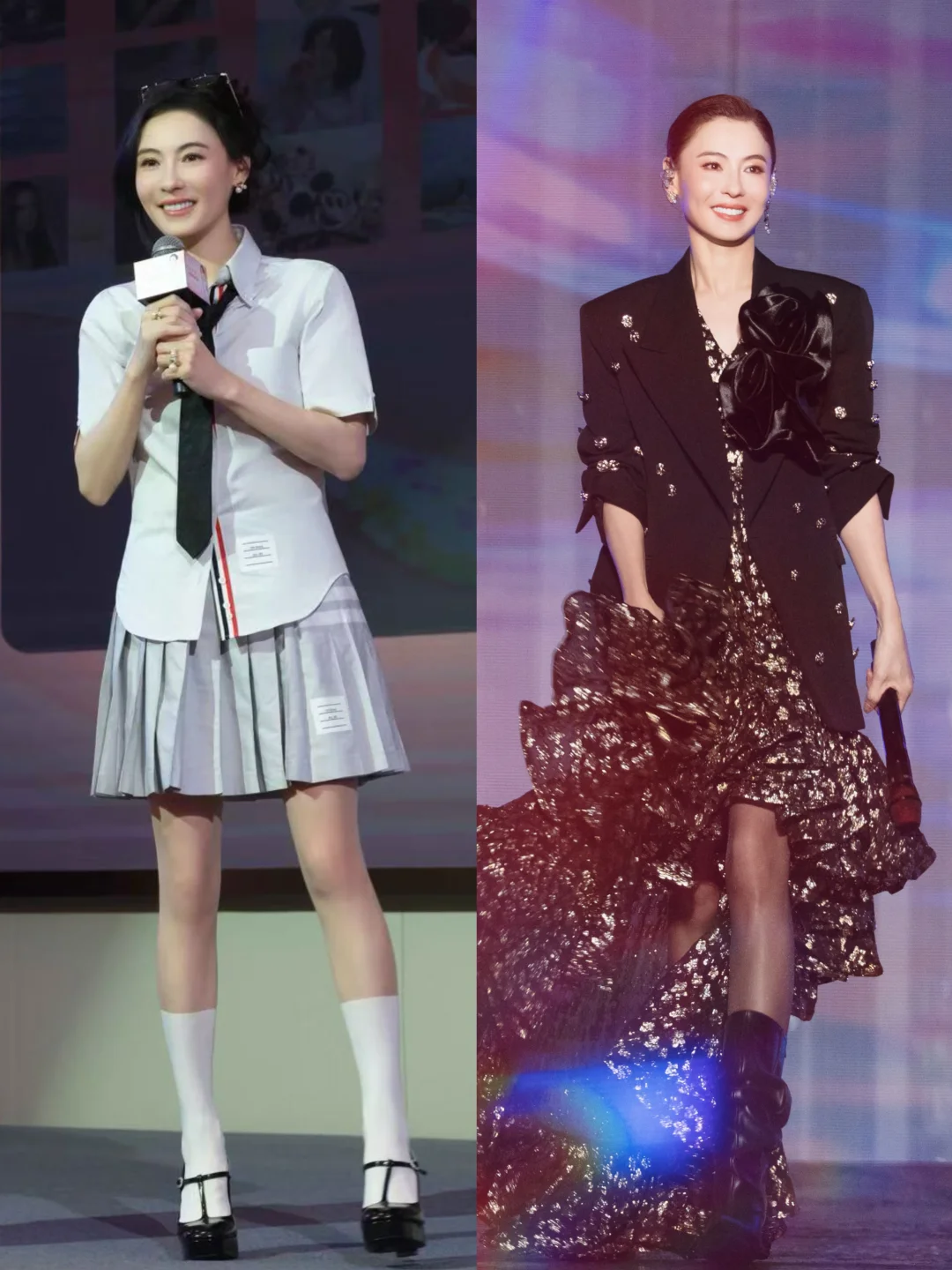 张柏芝两套造型！梦回喜剧之王