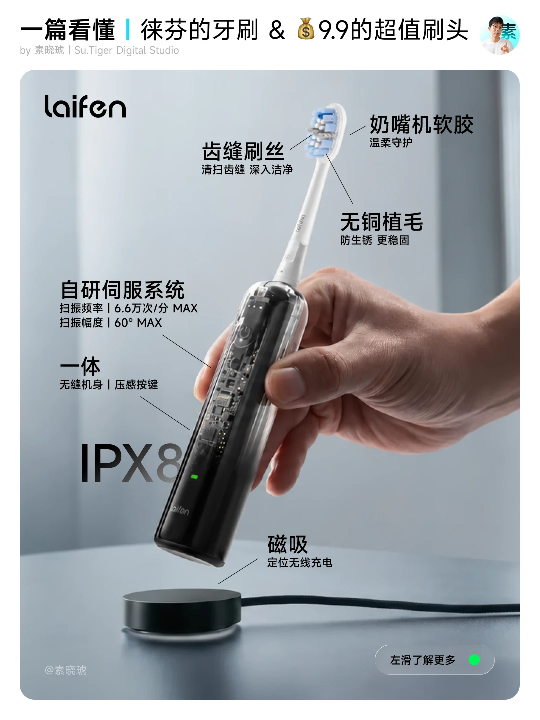 一篇看懂｜徕芬电动牙刷 的💰9.9超值刷头