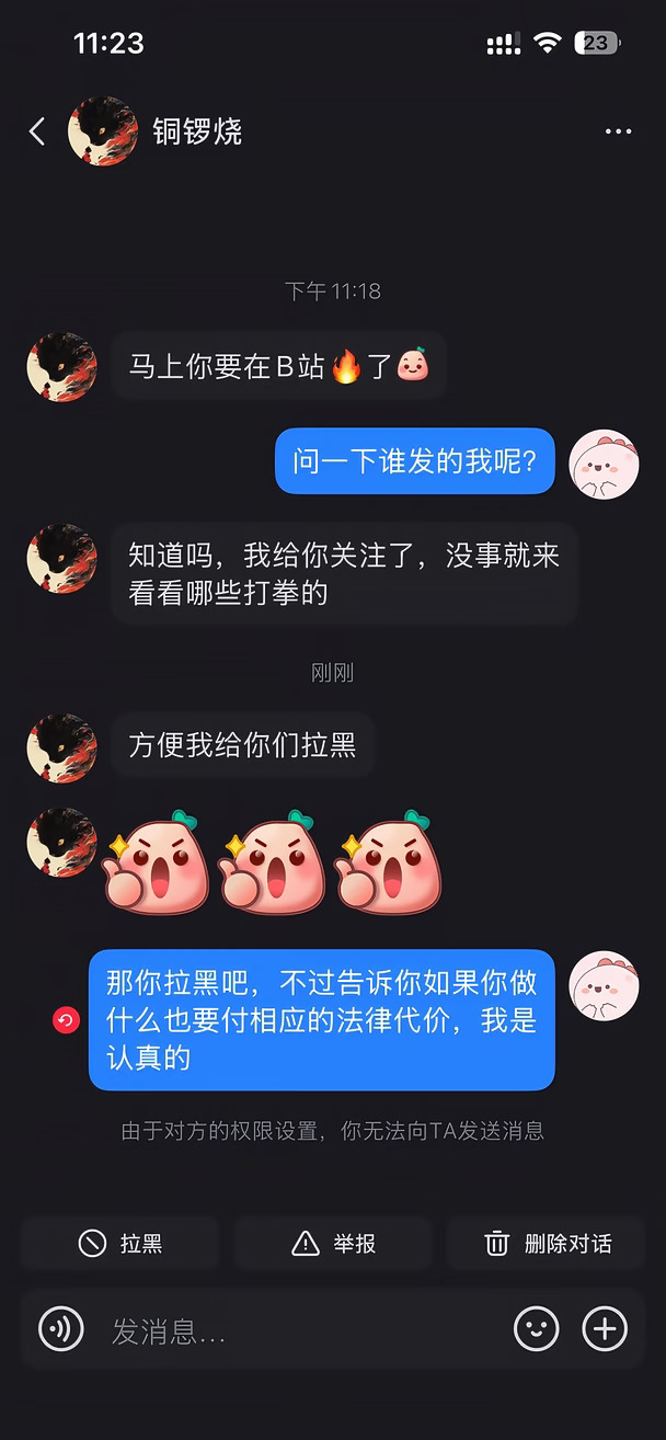被警告要在b站火了