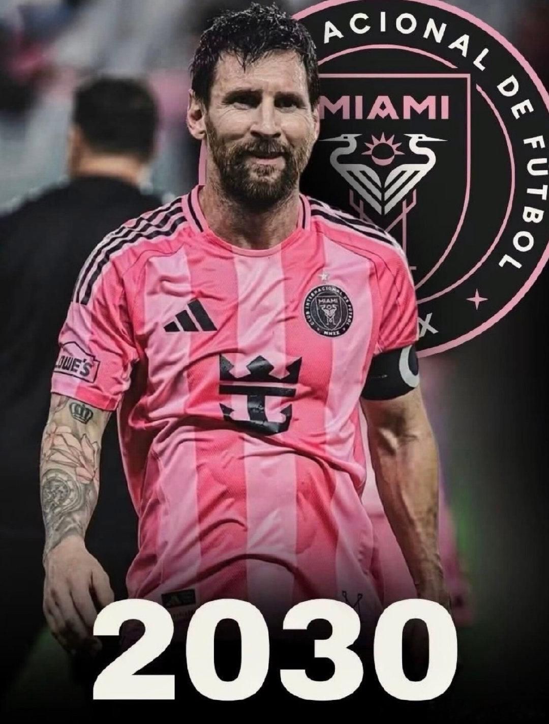 梅西不想退役！阿根廷记者：他想踢到2030年
据记者加斯顿·埃杜尔透露，梅西计划继续踢球直到2030年，目前没有退役的打算。
在阿根廷国家队书写了一段历史篇章后，这位世界杯冠军依然希望继续享受自己热爱的足球。
未来几年，球迷或许仍能在球场上看到10号球员的魔法。

#足球##梅西##梅西退役# ​
