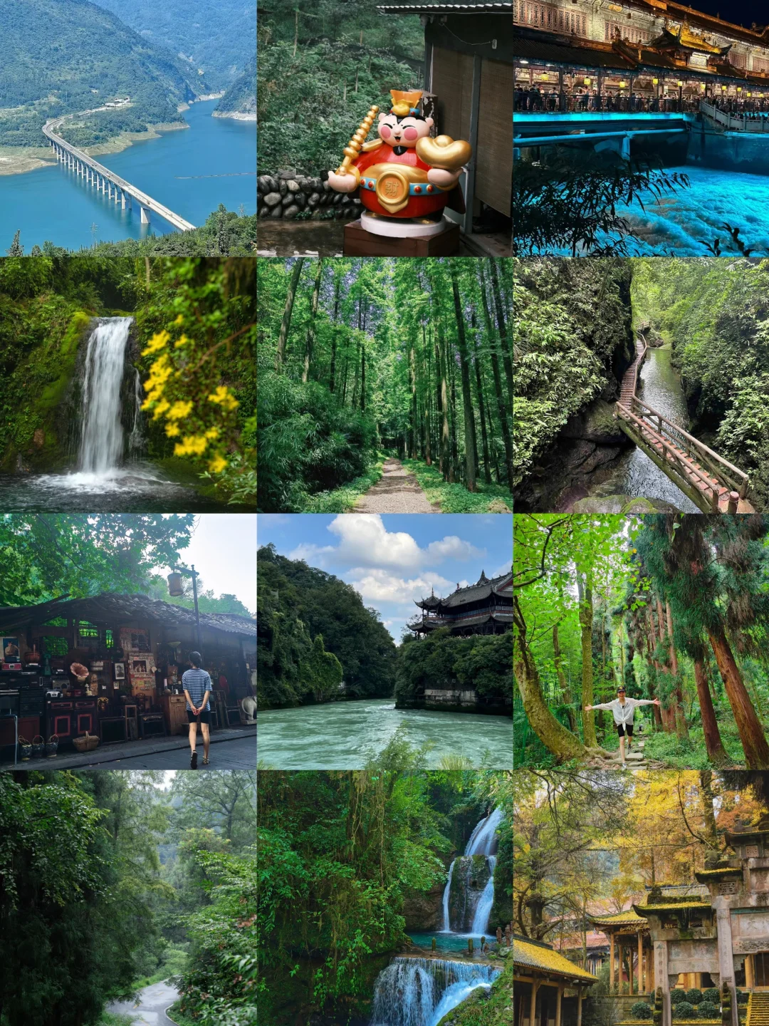 大步走进春天！都江堰7条经典徒步路线