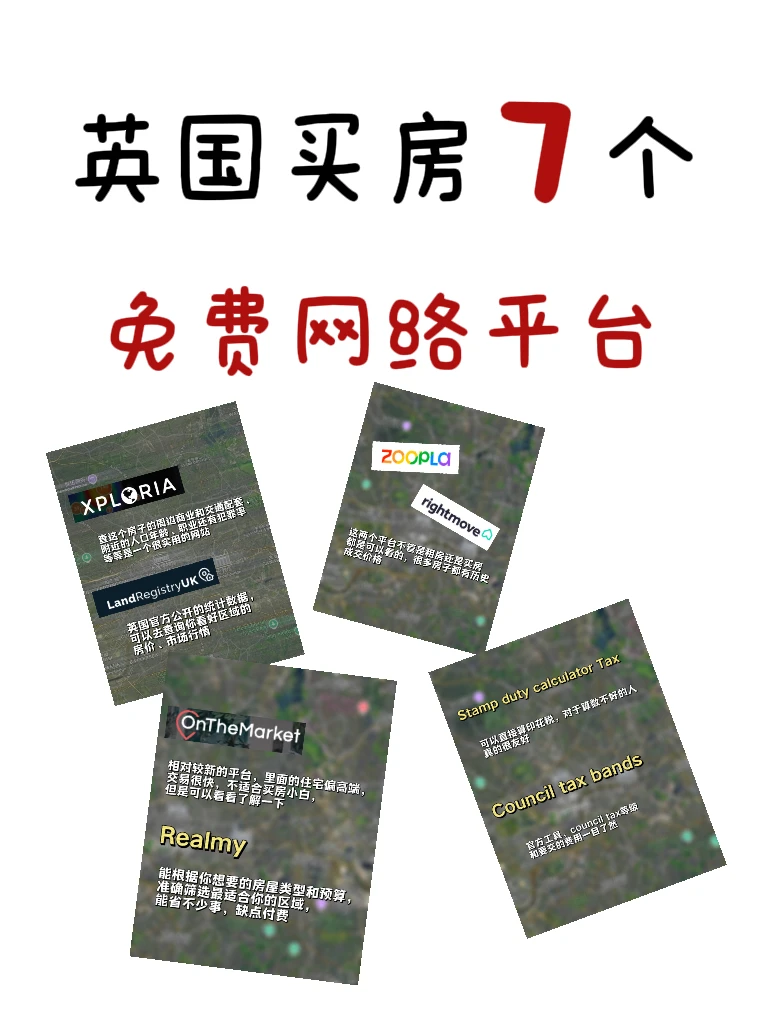 ㊙️英国本地人都在偷偷用的7个免费买房网站