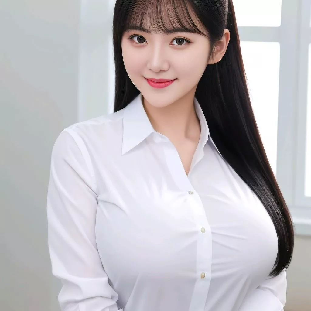 温柔甜美的白领形象，笑容迷人，优雅动人！