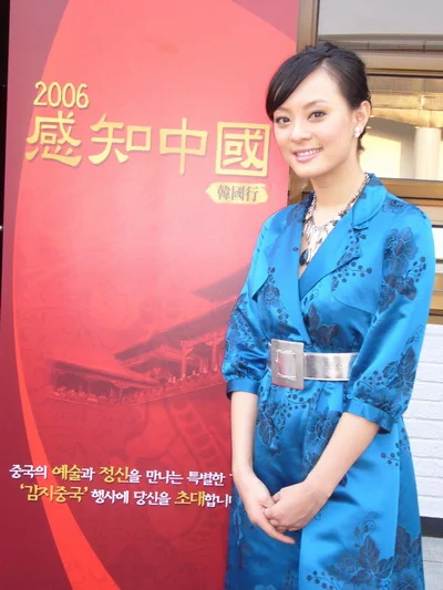 孙俪担任中韩文化交流活动形象大使