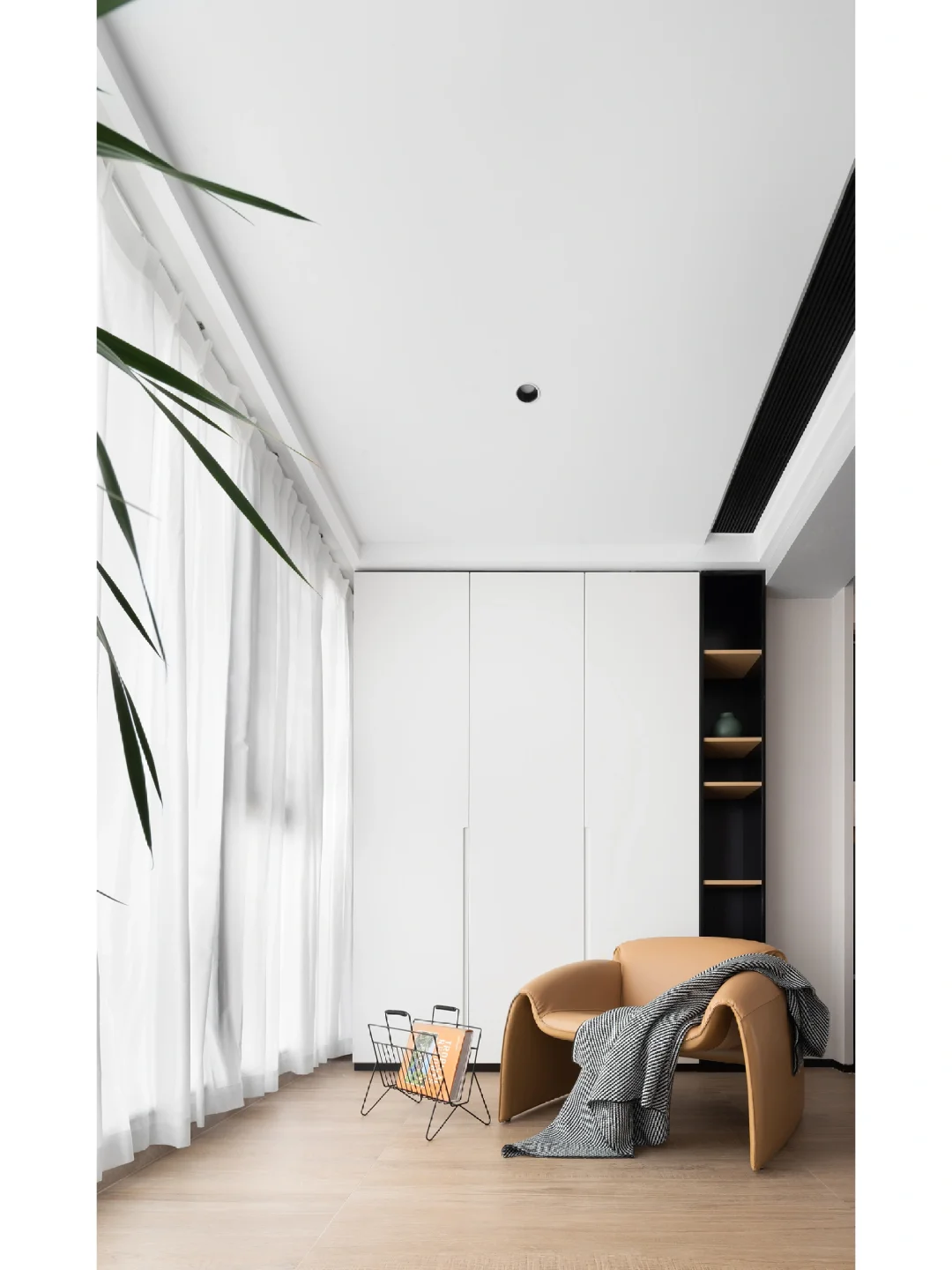 120㎡开放式厨房+岛台的现代简约风装修