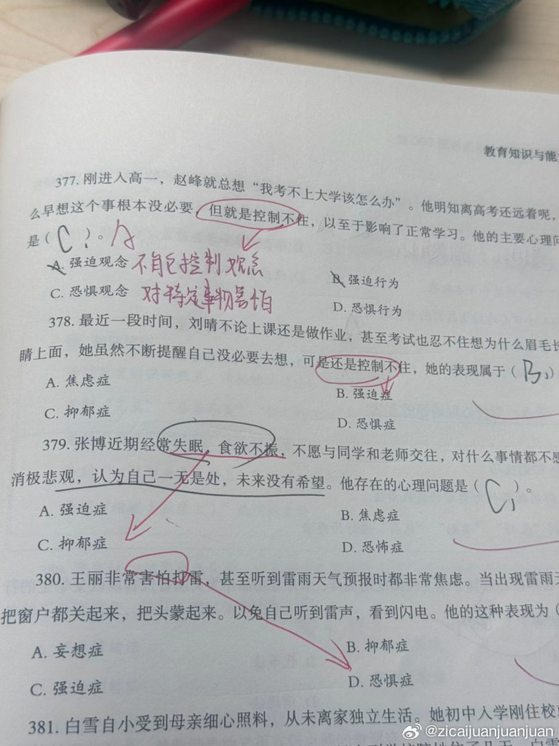 这几个症状完全是现在的我 ​
