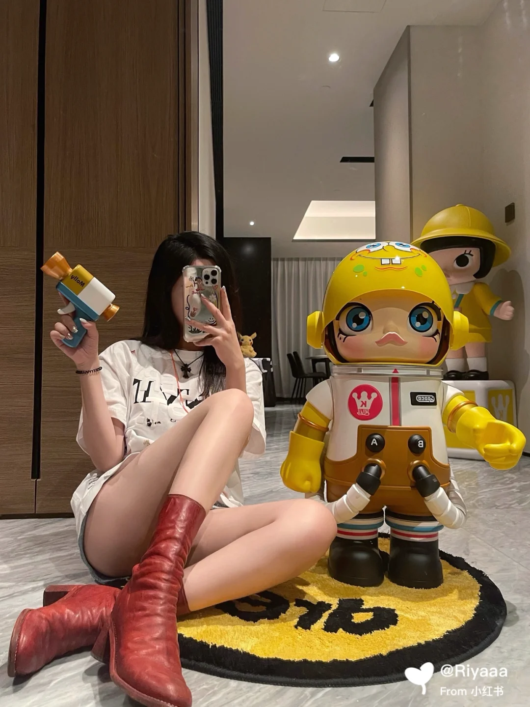 🧽海绵宝宝 x Space Molly 限量款太可爱了！