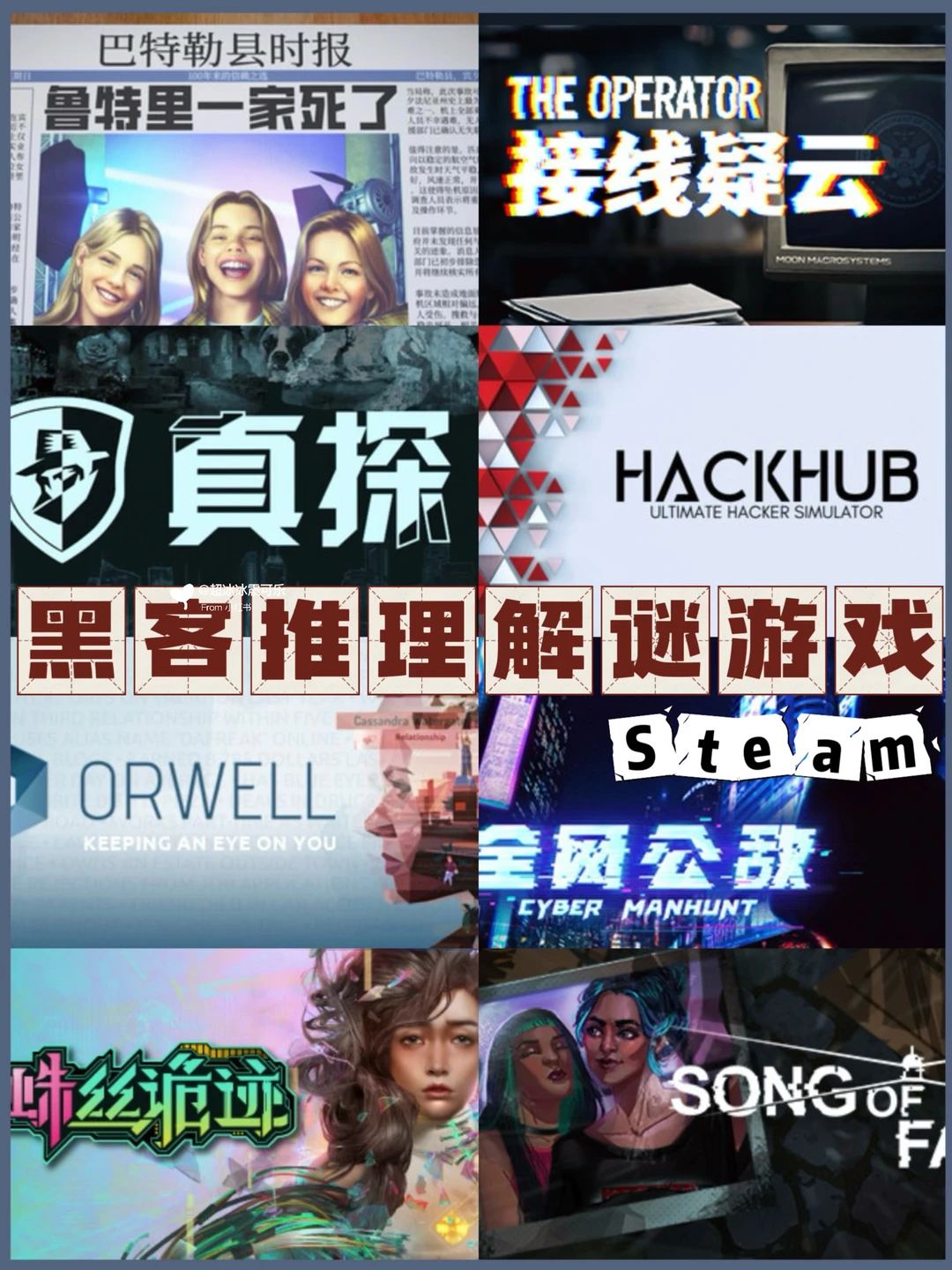 黑客+推理+破案❗️这波游戏真玩爽了😆