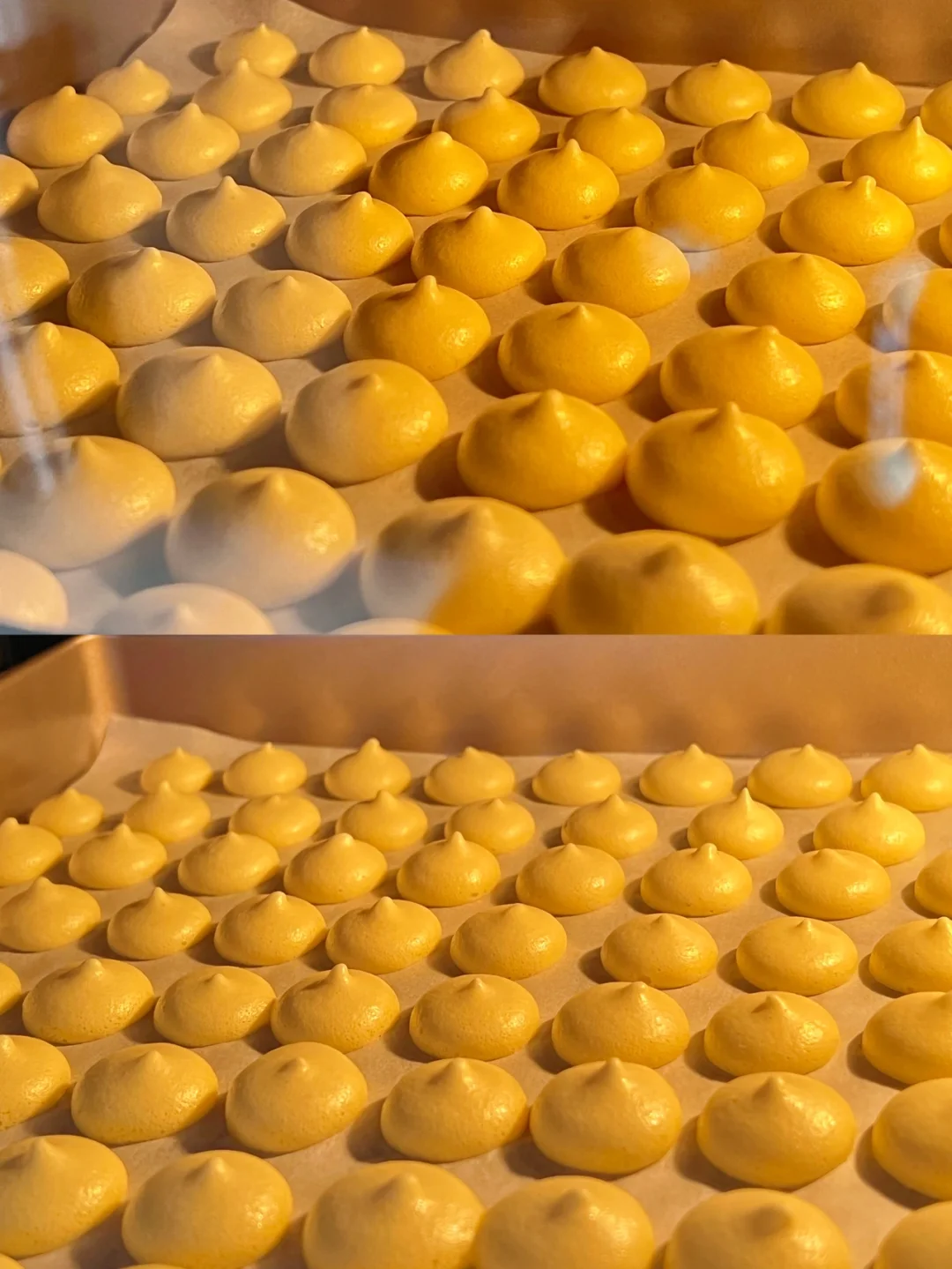 两颗鸡蛋就能做一大盘酥脆蛋奶酥❗️入口即化