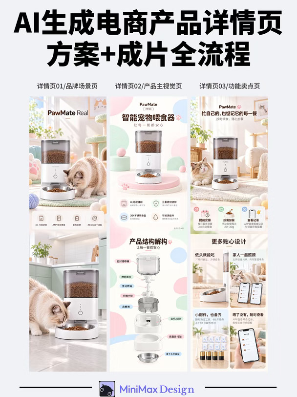 1个Agent搞定电商上新：详情页制作全流程