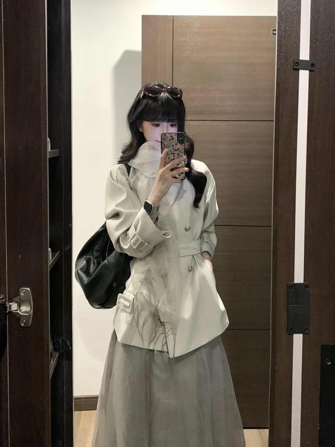 🍂秋天的漂亮风衣