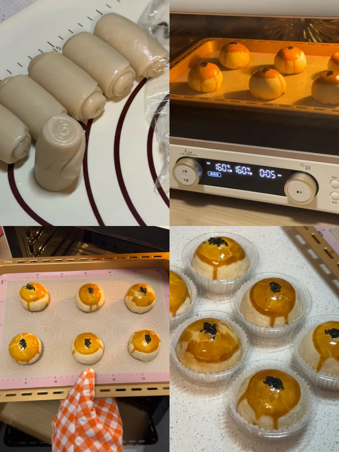 吃一百次都不会腻的蛋黄酥配方🌷