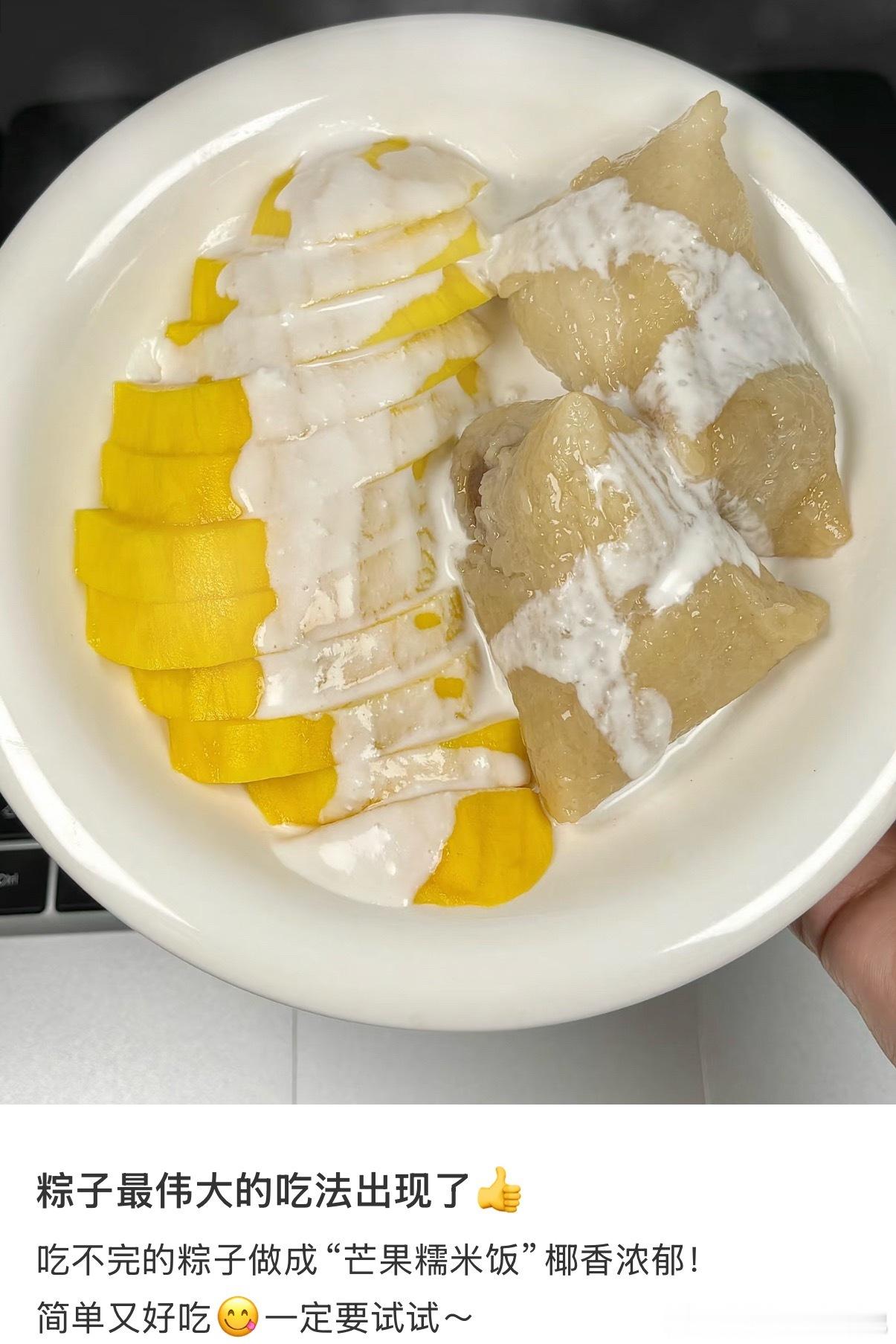 粽子最伟大的吃法出现了 ​​​