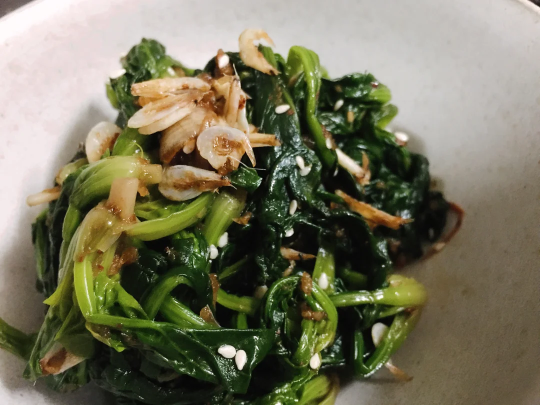 粗茶淡饭🥢｜凉拌菠菜🥬 番茄蛋汤🍅🥣