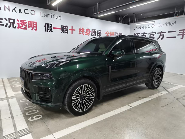 领克09 26款顶配轮毂都很出众国庆出门拉风