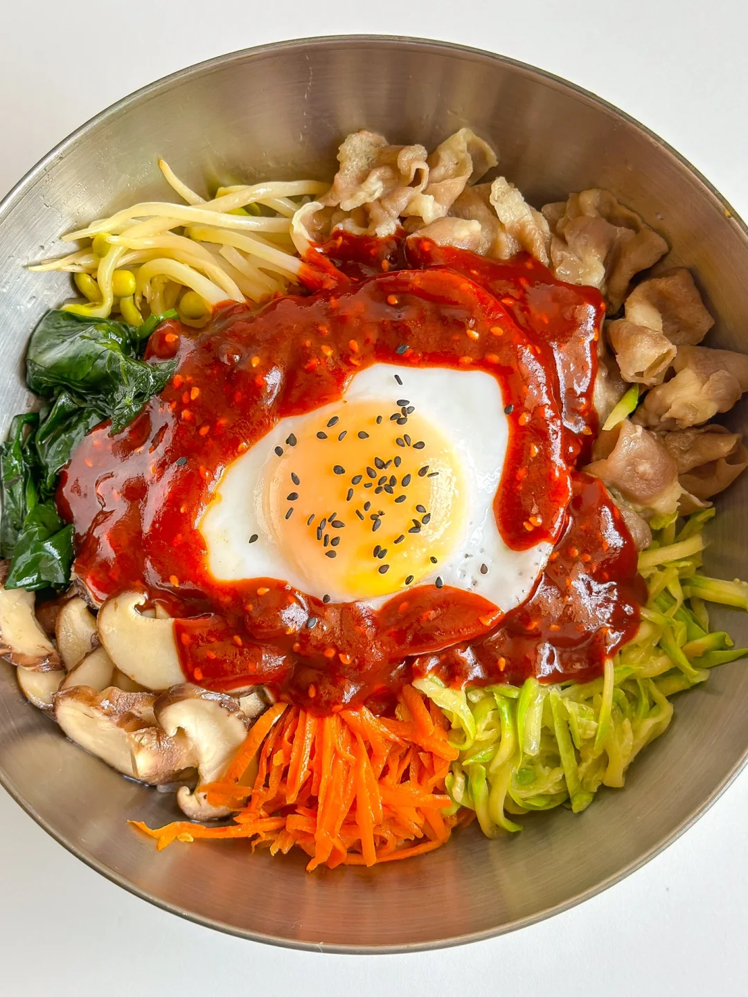 我家连吃三天的韩式拌饭！！都给我去做！！