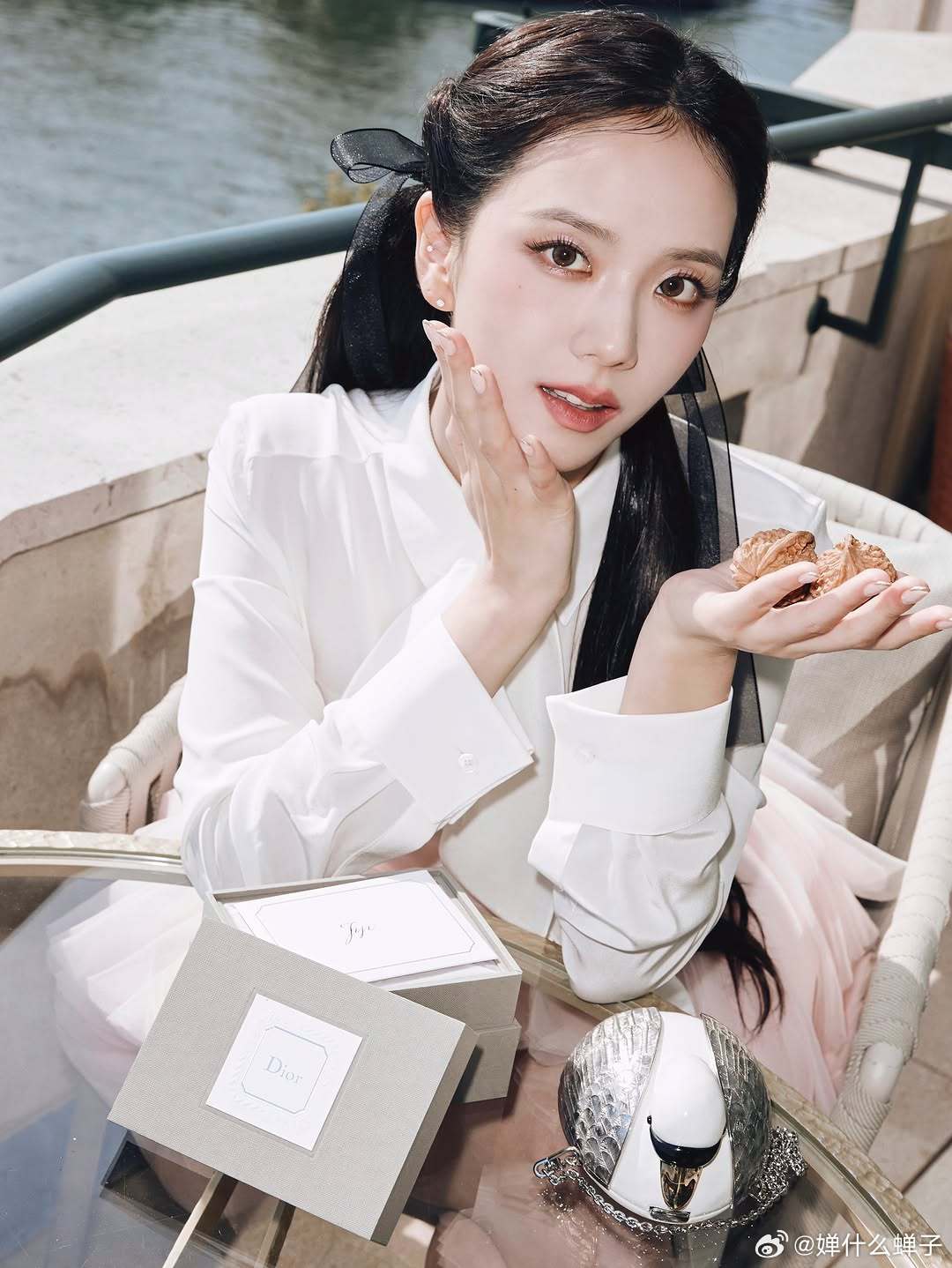 Jisoo × #Dior大秀##巴黎时装周# ​