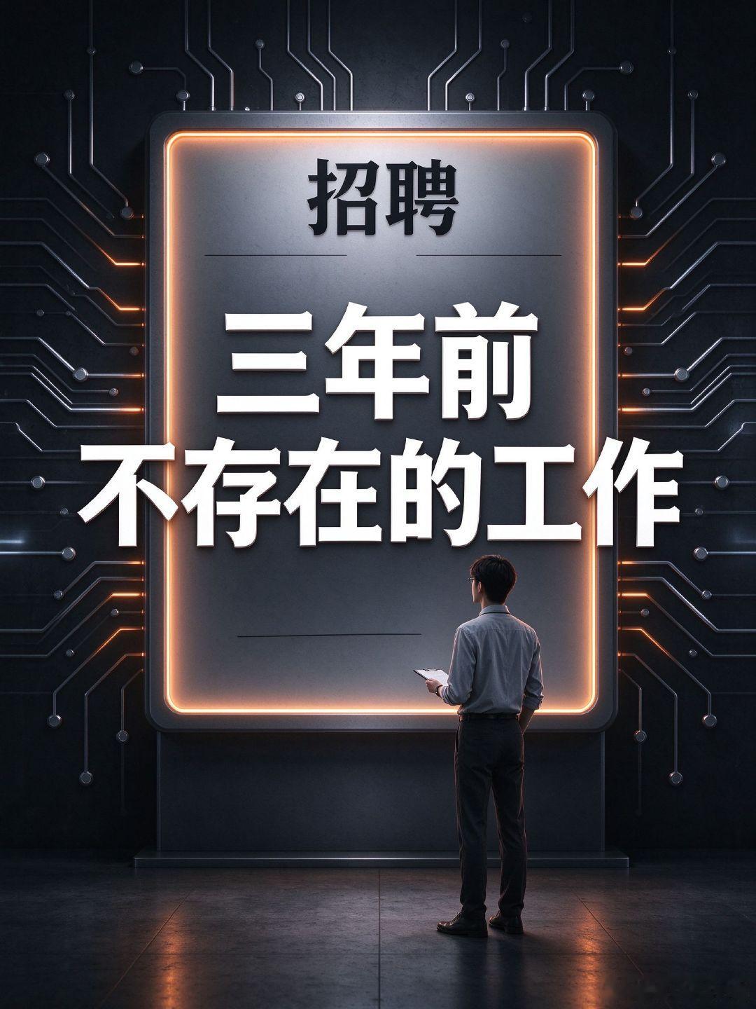 上科大刚出的报告：ChatGPT火了之后，中国没有少2100万岗位。
而是长出了2100万个新岗位，占新增招聘的18.6%。
名字都变了：提示词工程师、AI训练师、智能体搭建。
你身边有没有这种三年前根本不存在的工作？
#人工智能# ​