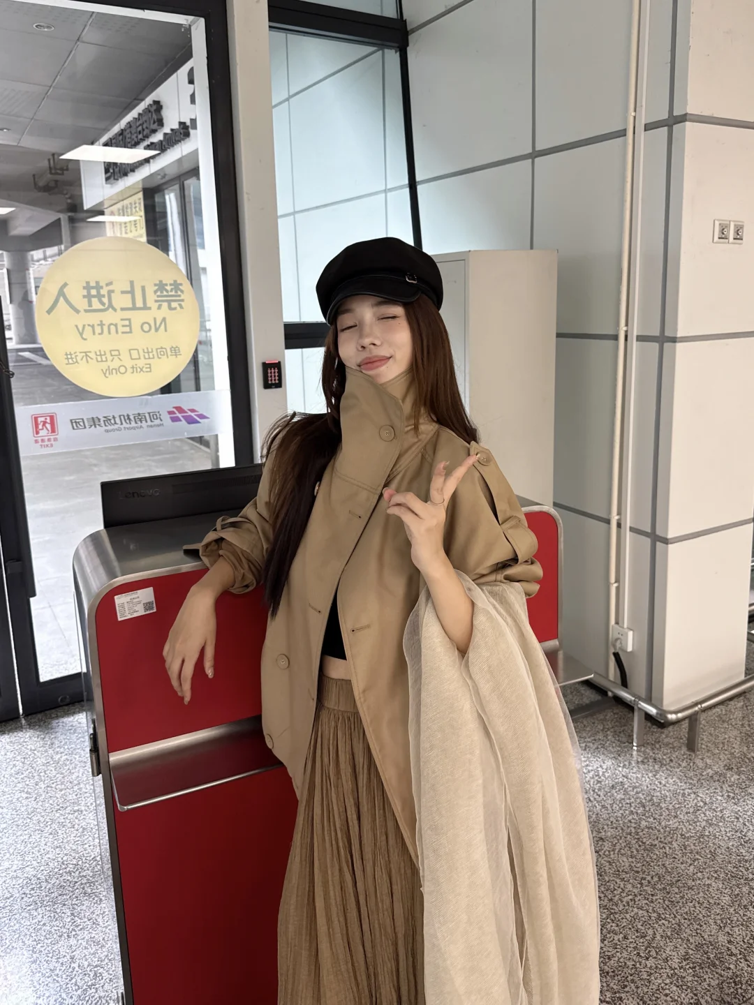 巨好看！！高个子“两穿风衣”🧥