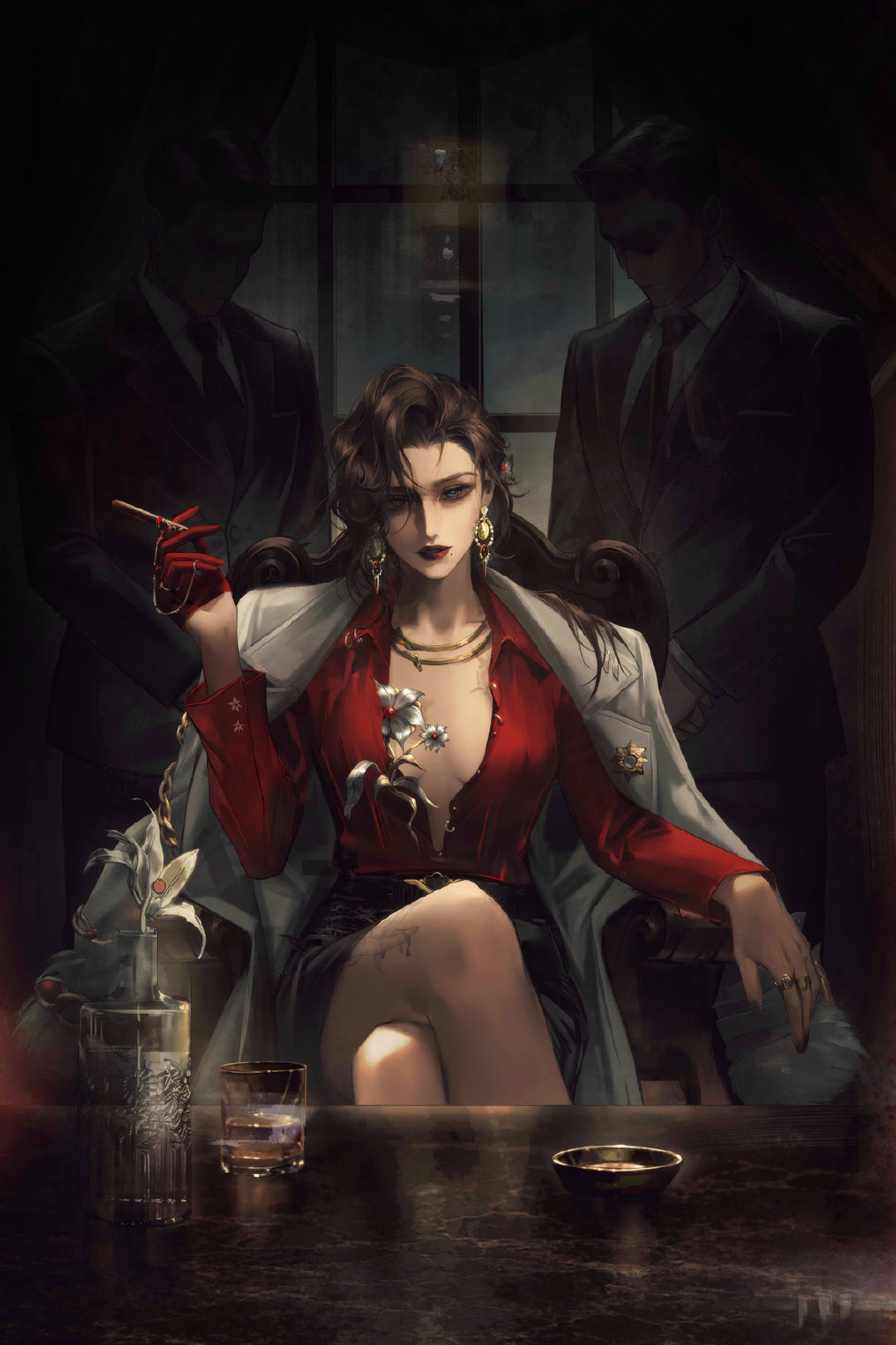 #无期迷途[超话]#阿兰恰的专属烙印，高清图

记得查看原图
#无期迷途##无期迷途枪火铅灰与玫瑰##深域迷廊# ​