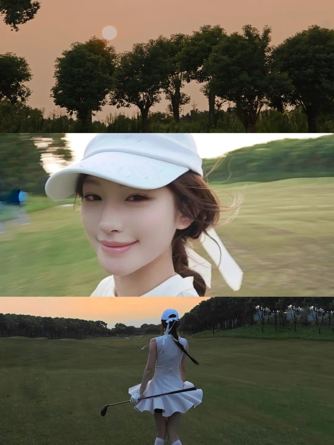 swing,smile,sunset⛳